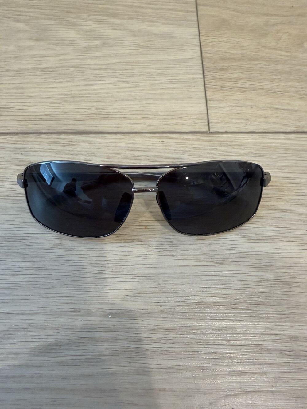 Sungait 2458 Sunglasses Gunmetal & Gray Polarized Flex 62-16-133 Used
